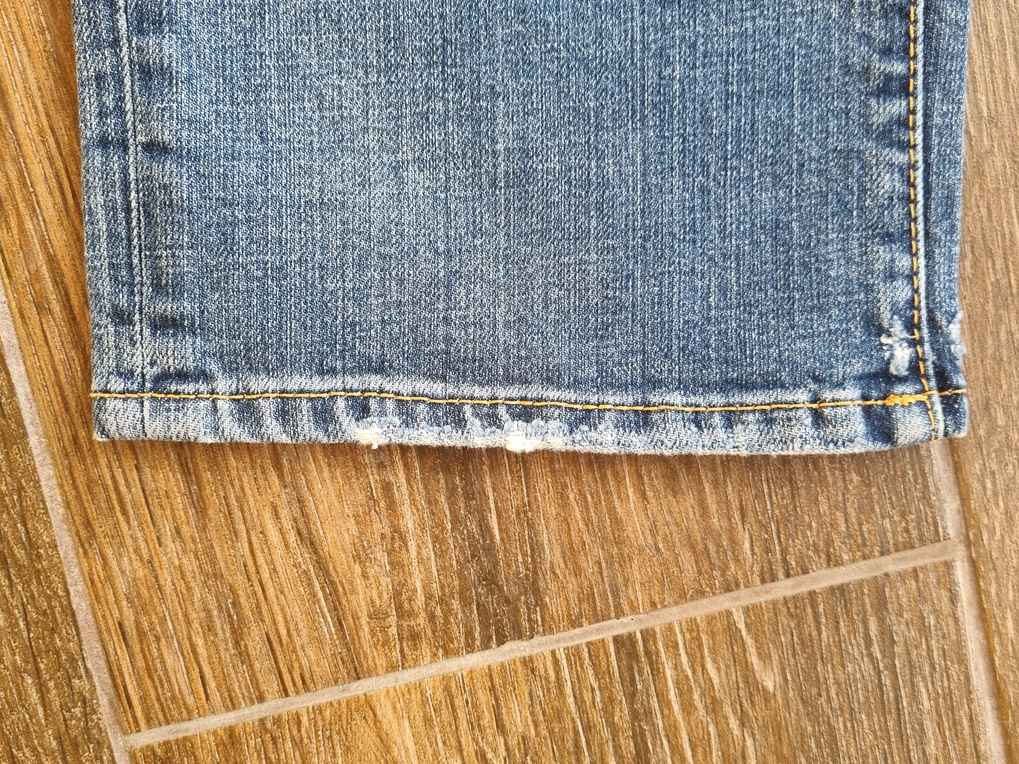Dsquared2 'It's A Hard Knock Life' Slim Stonewashed Distressed Jeans Size US 34 / EU 50 - 4 Thumbnail