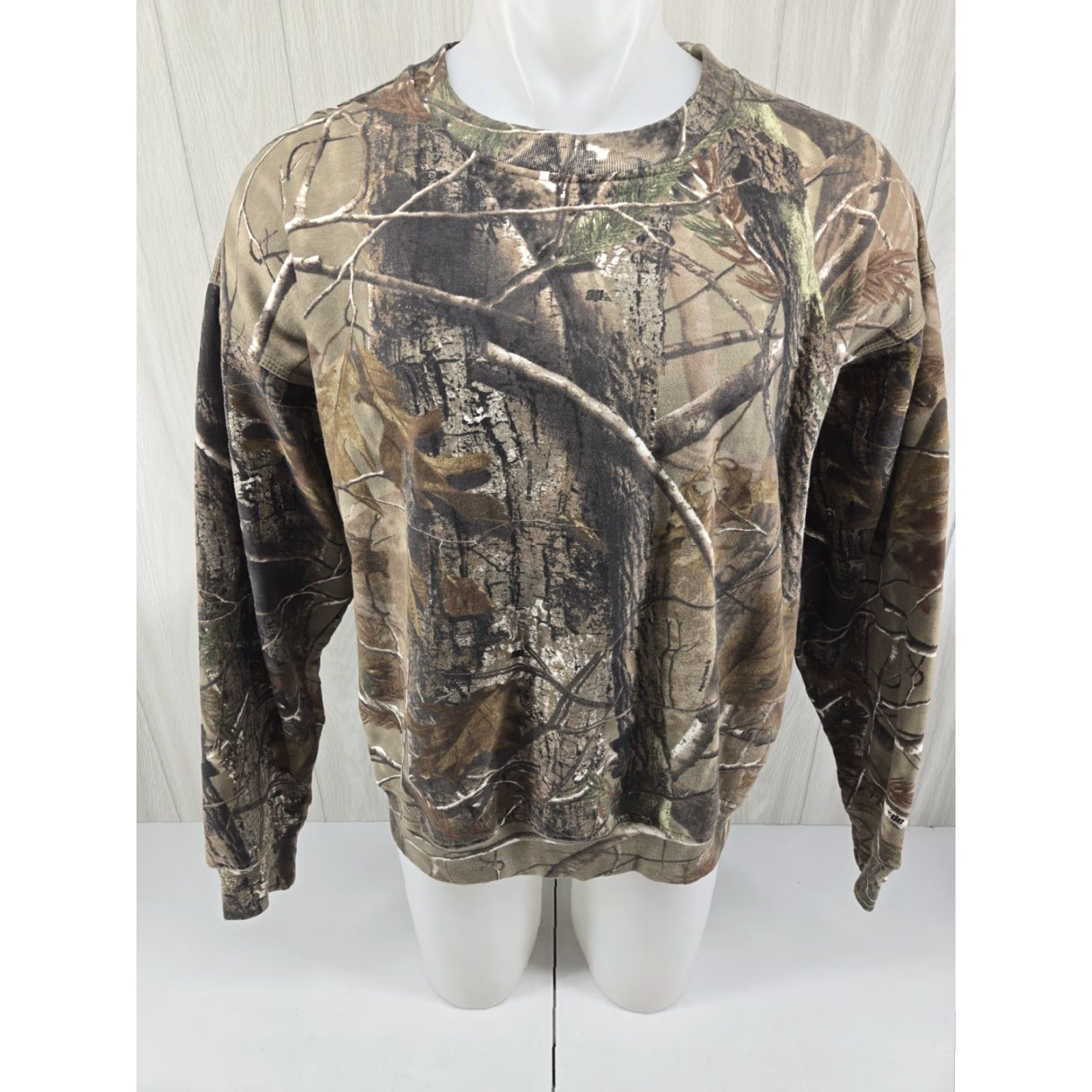 Vintage VINTAGE Ranger Sweat Shirt AP Realtree Camo Mens Large Fleece Lined #1 Size US L / EU 52-54 / 3 - 2 Thumbnail