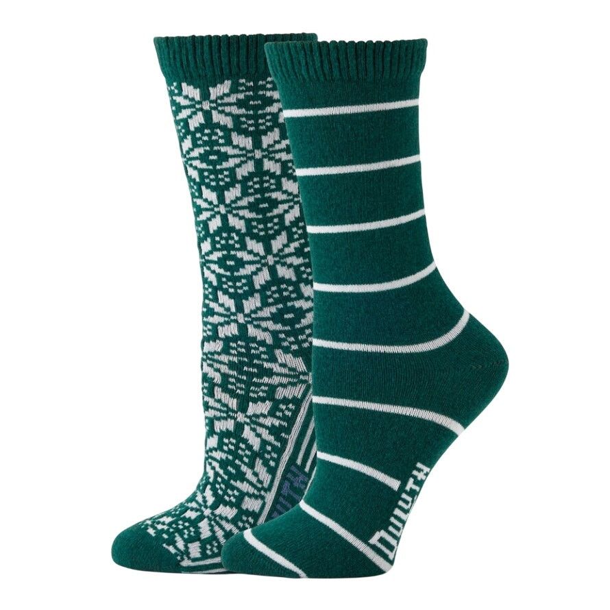 Duluth Trading Company Duluth Trading Co. Women's 2-Pack Holiday Socks Size ONE SIZE - 4 Thumbnail