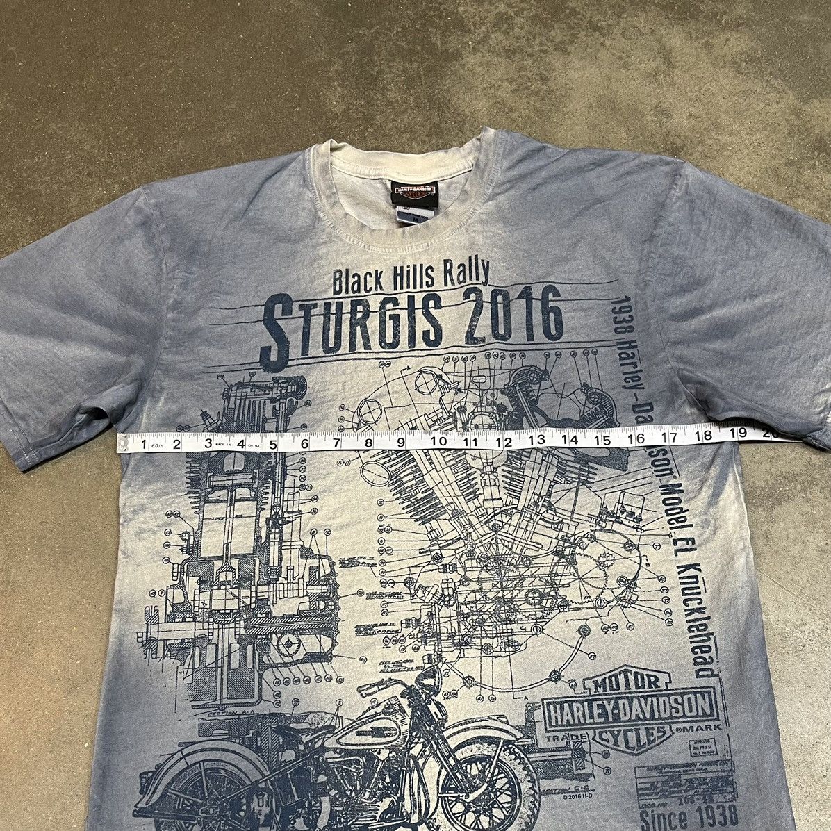 Harley Davidson Harley Davidson Y2K Skulls Affliction Style Grunge T Shirt Size US M / EU 48-50 / 2 - 5 Thumbnail