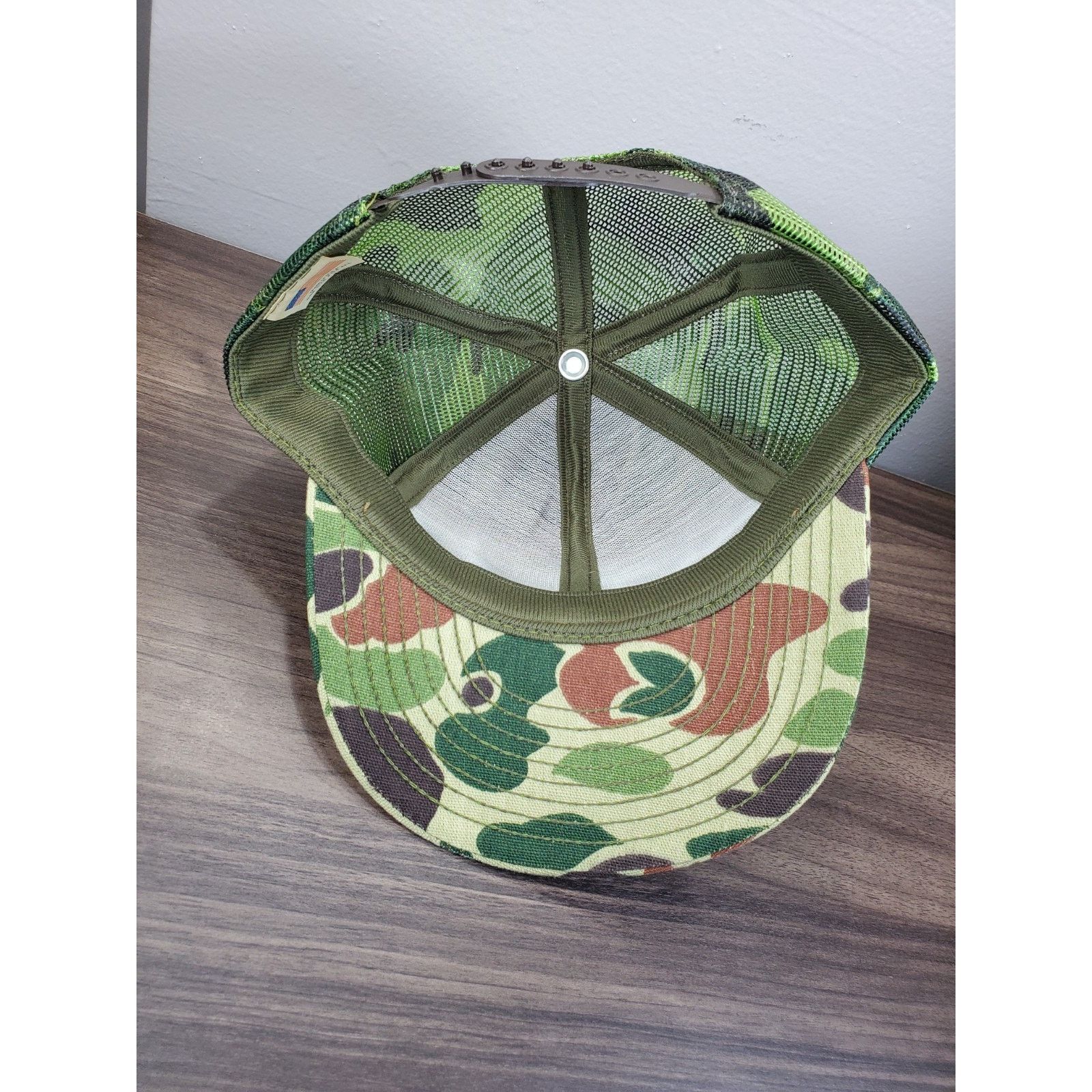 Vintage Robert L Fleming Co Trucker Hat Snapback Cap Hunting Camo Size ONE SIZE - 9 Thumbnail