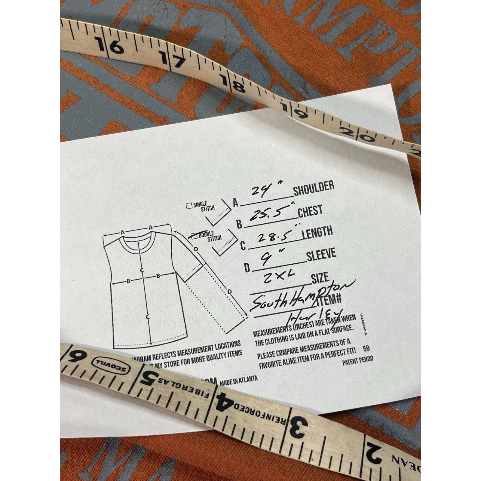 Harley Davidson Harley Davidson Southhampton, Maine T-Shirt, Men's XXL, Or Size US XXL / EU 58 / 5 - 11 Thumbnail