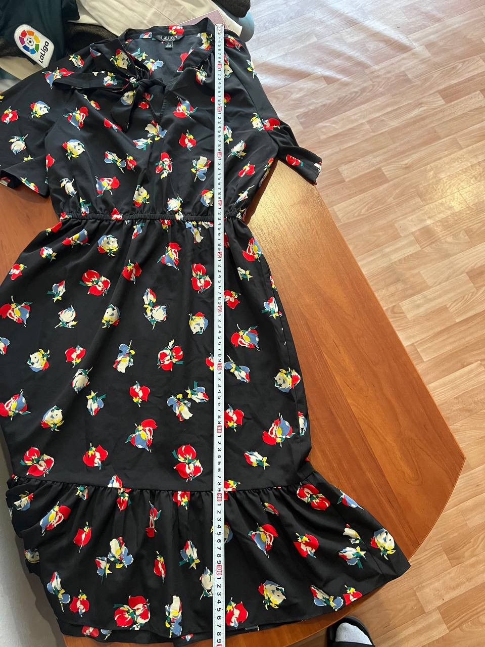Lauren Ralph Lauren LAUREN RALPH LAUREN BLACK LABEL BLACK FLOWERS ART DRESS SZ 4 Size S / US 4 / IT 40 - 14 Thumbnail