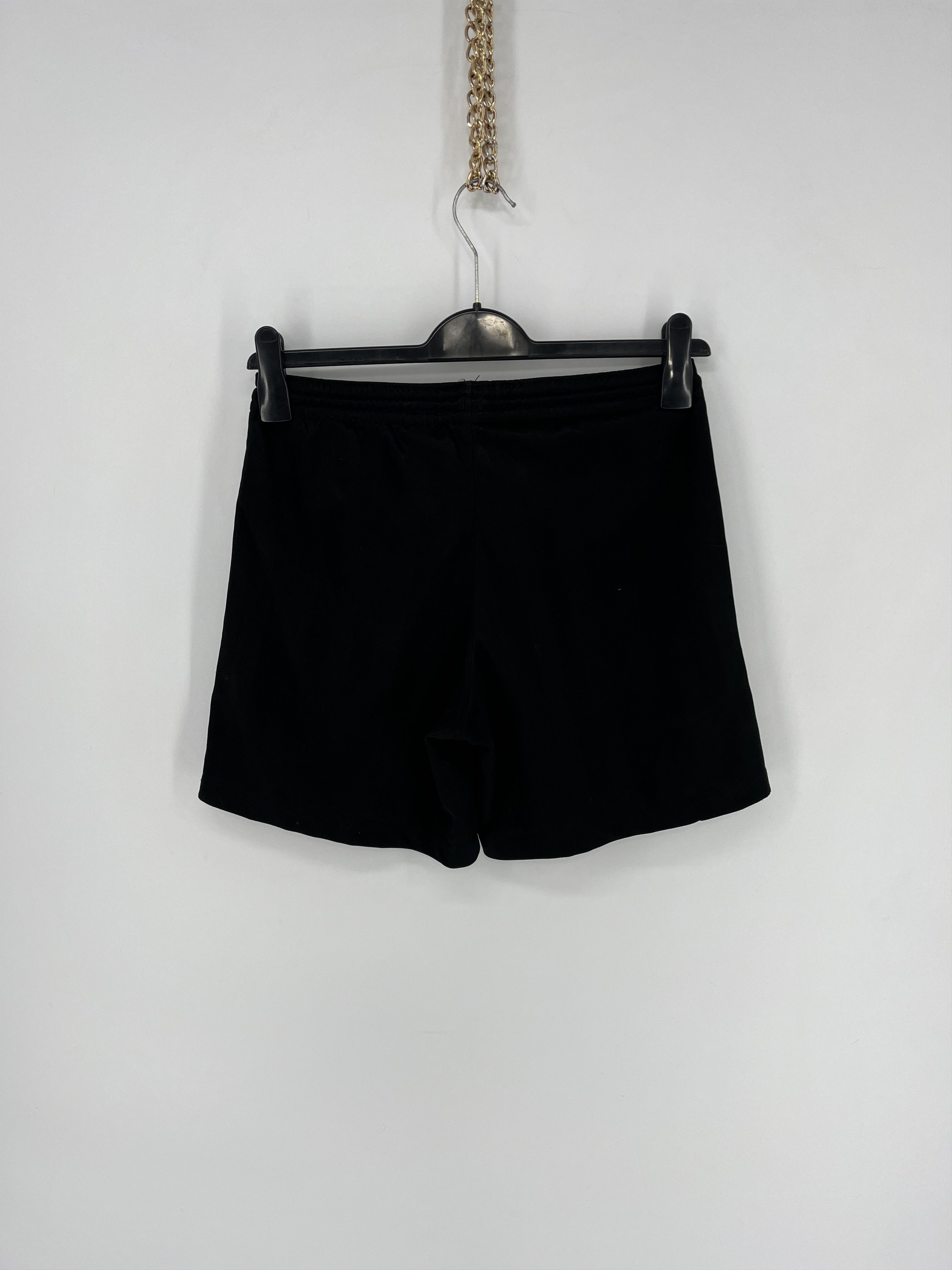 Nike × Vintage 90s Vintage Nike Black Nylon Mini Swoosh Shorts Travis Style Size US 30 / EU 46 - 6 Thumbnail