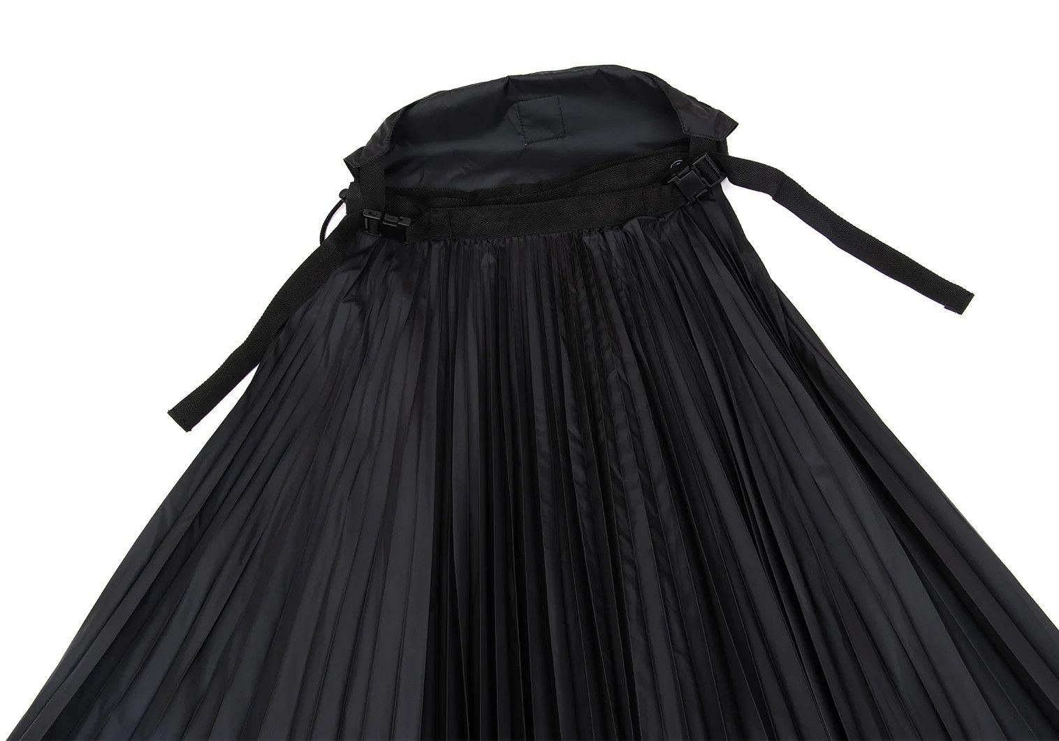Junya Watanabe Accordion Pleats Wrap Skirt with Waist Pouch in Black Size US 30 / EU 46 - 3 Thumbnail