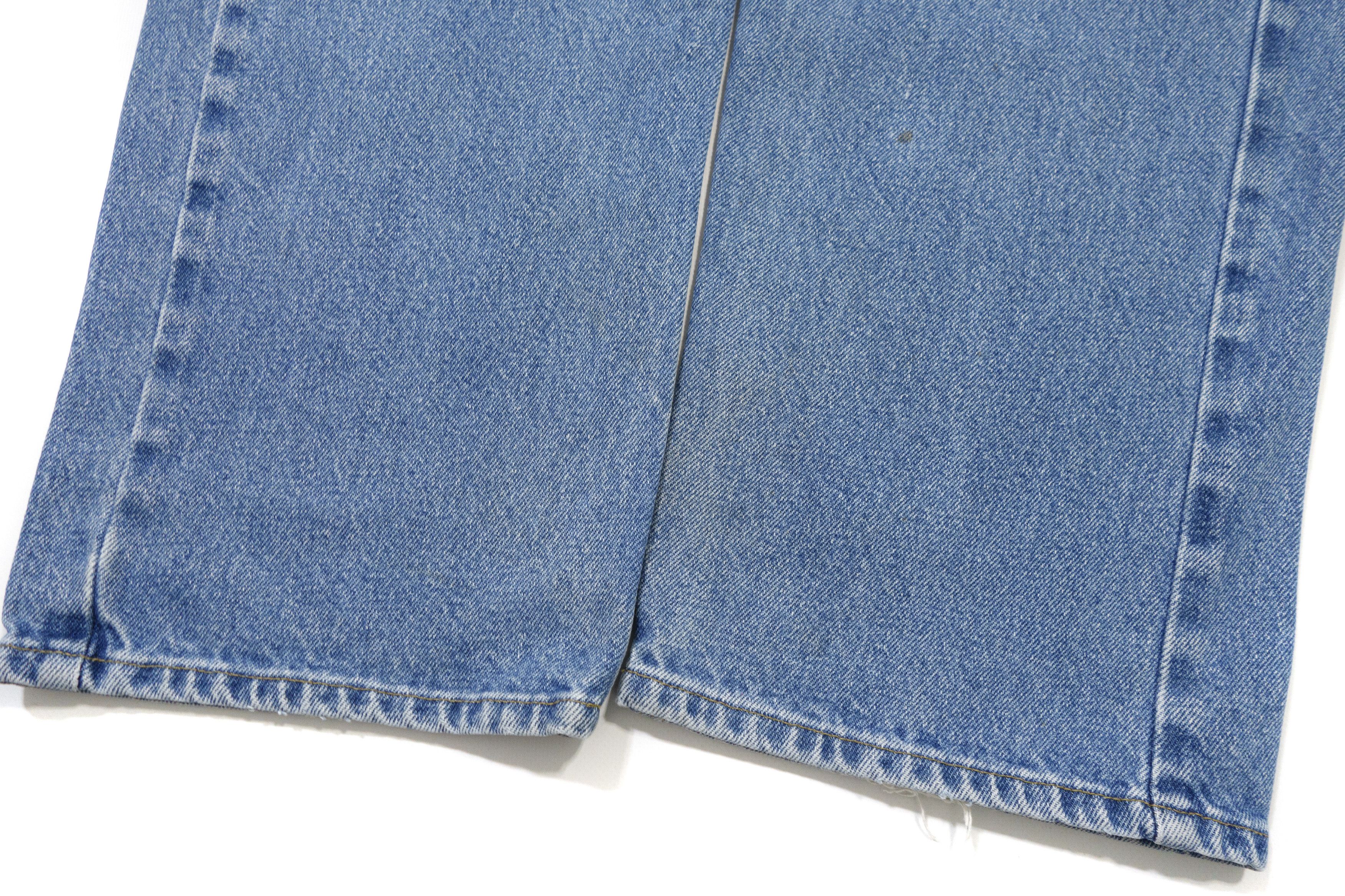 Carhartt 00s Relaxed Fit Straight Light Wash Blue Jeans Size US 35 - 5 Thumbnail