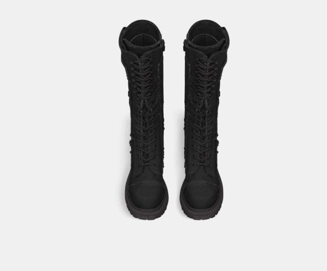 Dior o1w1db11125 KCT007 Diorebel Boots in Black Size US 8 / IT 38 - 3 Thumbnail