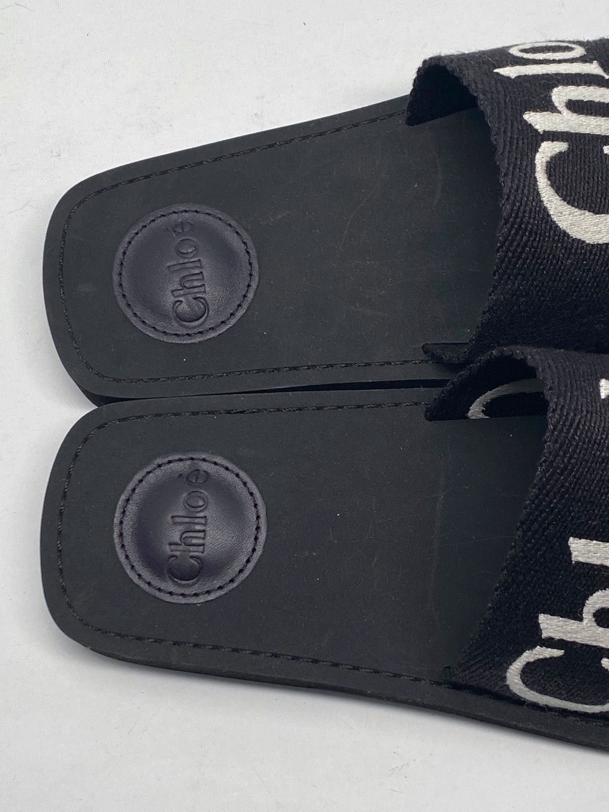 Chloe Chloe Woody Logo Slide Sandal size 37 Size US 7 / IT 37 - 6 Thumbnail