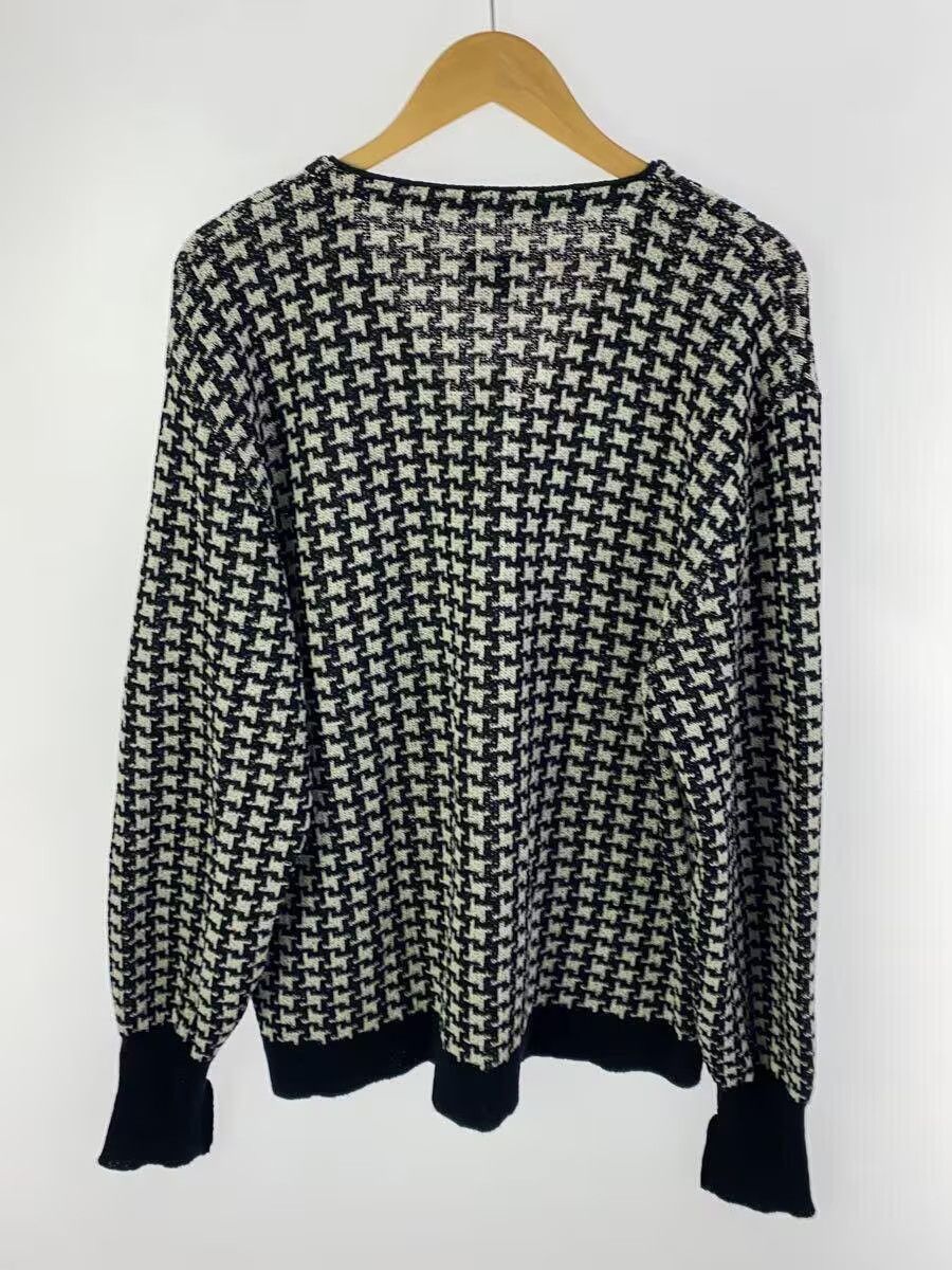Needles Japanese Paper Houndstooth Knit Cardigan Size US XL / EU 56 / 4 - 2 Thumbnail