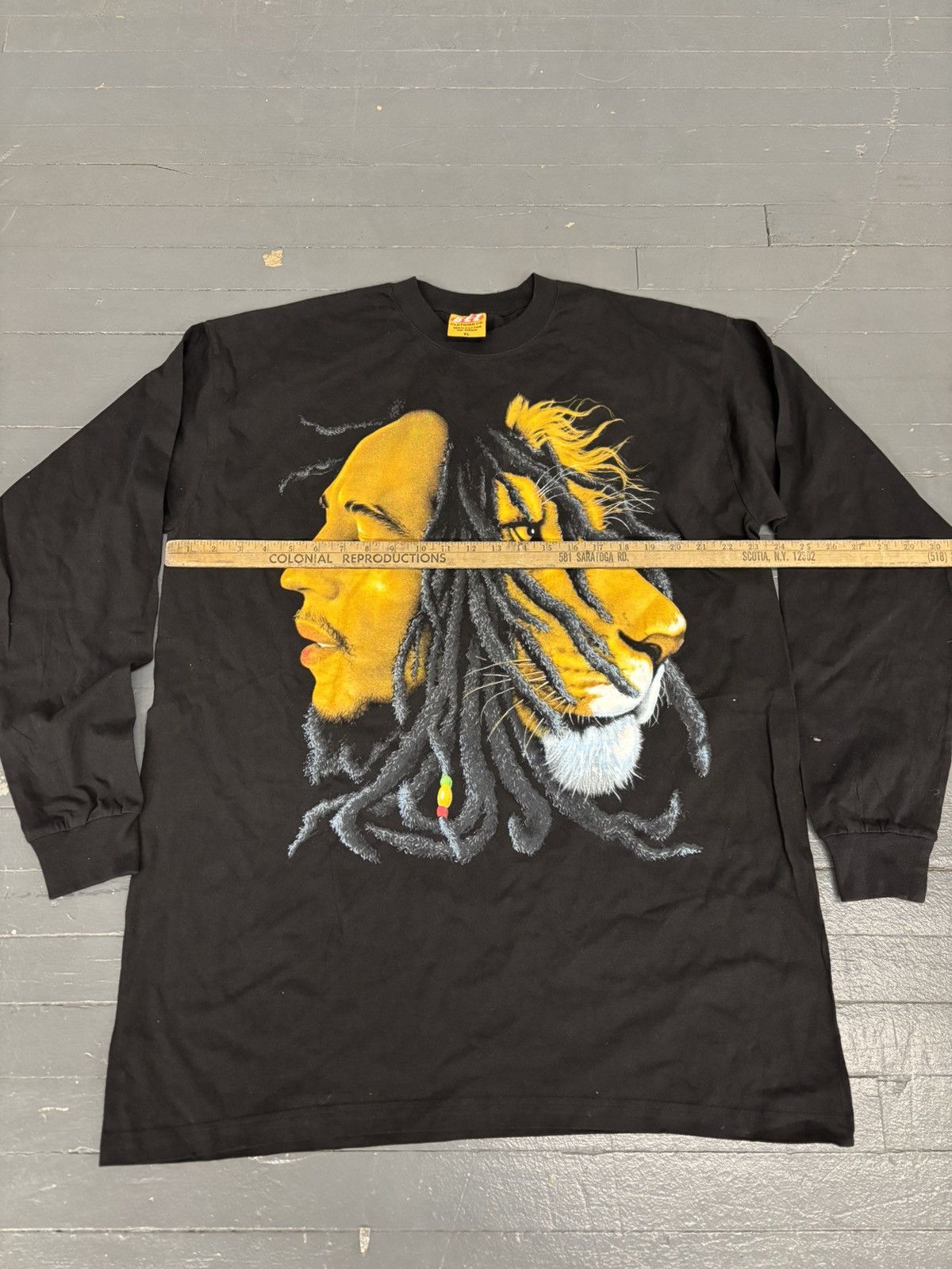 Bob Marley × Vintage Y2K vintage Bob Marley baggy Longsleeve tee Size US XL / EU 56 / 4 - 5 Thumbnail
