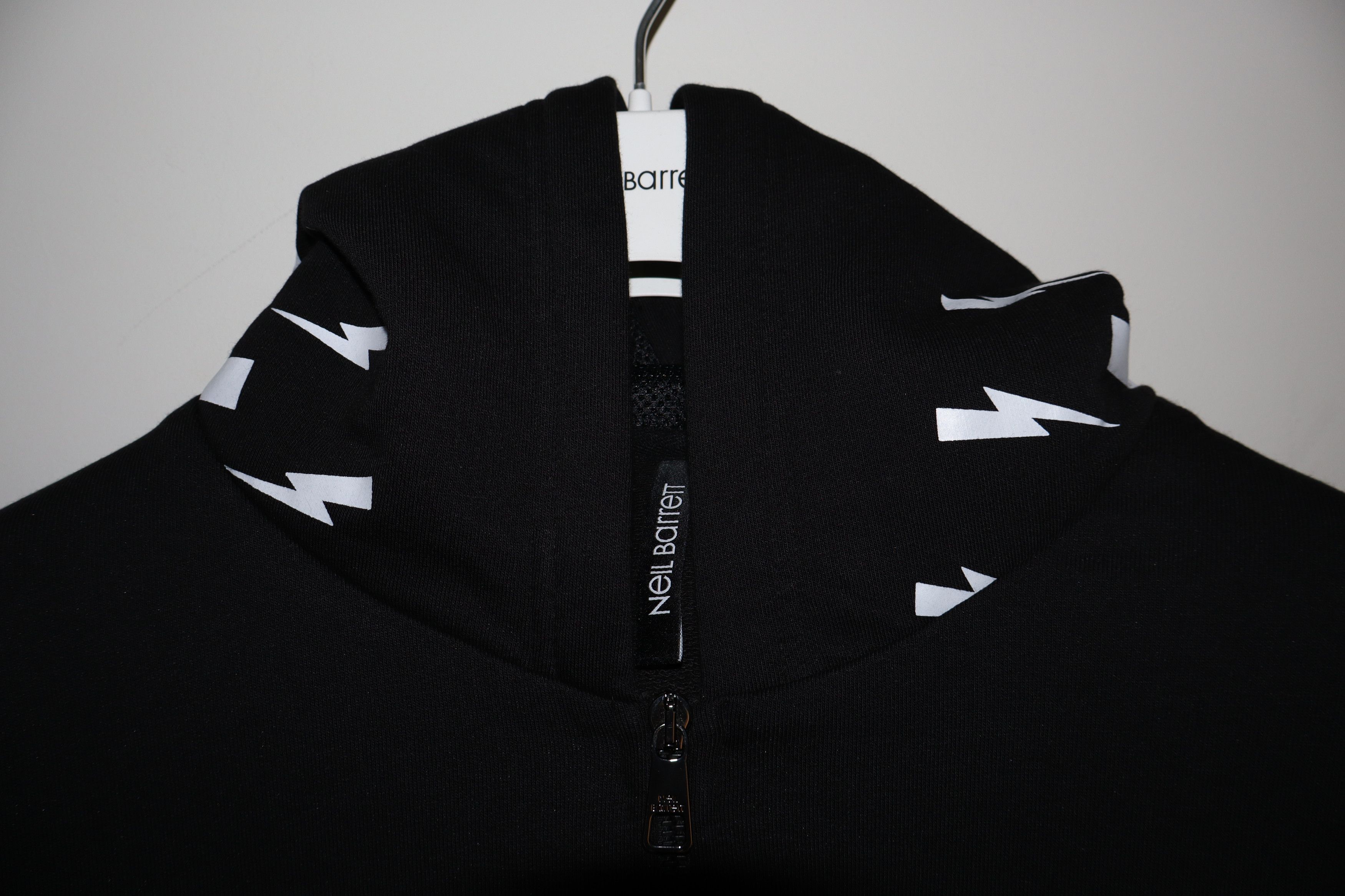 Neil Barrett Thunderbolt zip hoodie Size US XL / EU 56 / 4 - 3 Thumbnail