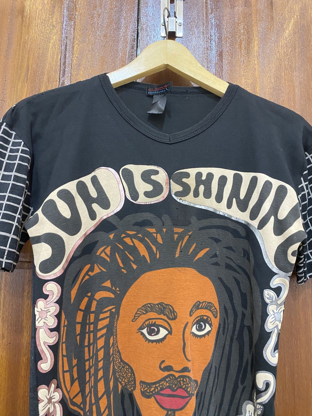 Custo Barcelona Sun is shining Blackman Tee By Custobarcelona Size US S / EU 44-46 / 1 - 3 Thumbnail