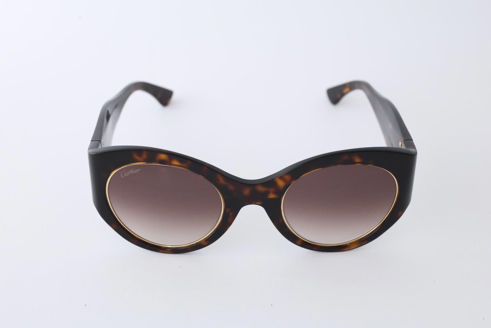 Cartier New Cartier eyewear optical sunglasses CT0305S 002 havana Size ONE SIZE - 1 Thumbnail
