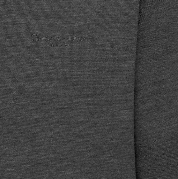 Dior o1w1db10525 493M60 Couture T-Shirt in Gray Size US M / EU 48-50 / 2 - 3 Thumbnail