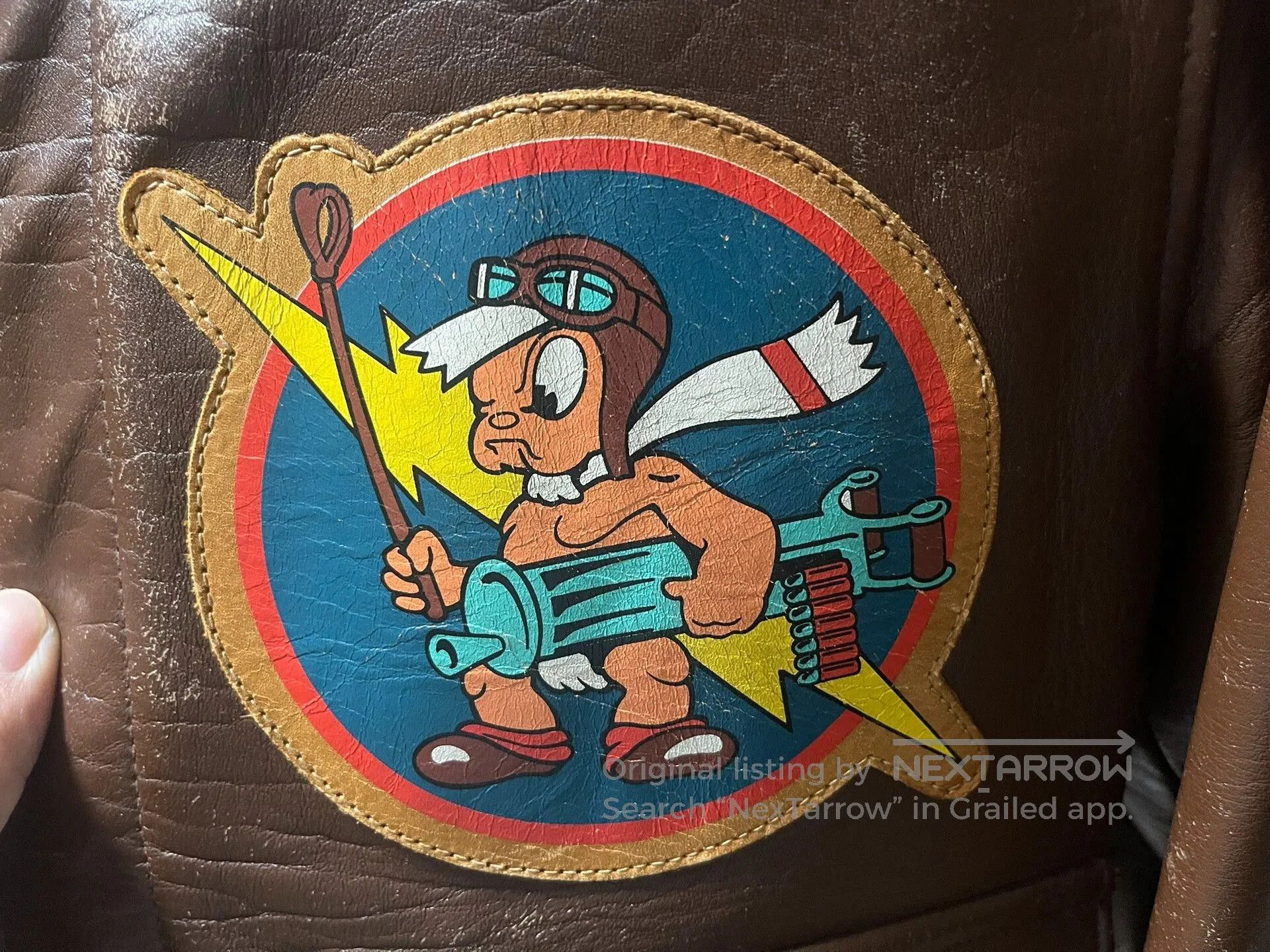 The Real McCoy's vintage real mccoy leather bomber jacket. Size US S / EU 44-46 / 1 - 3 Thumbnail