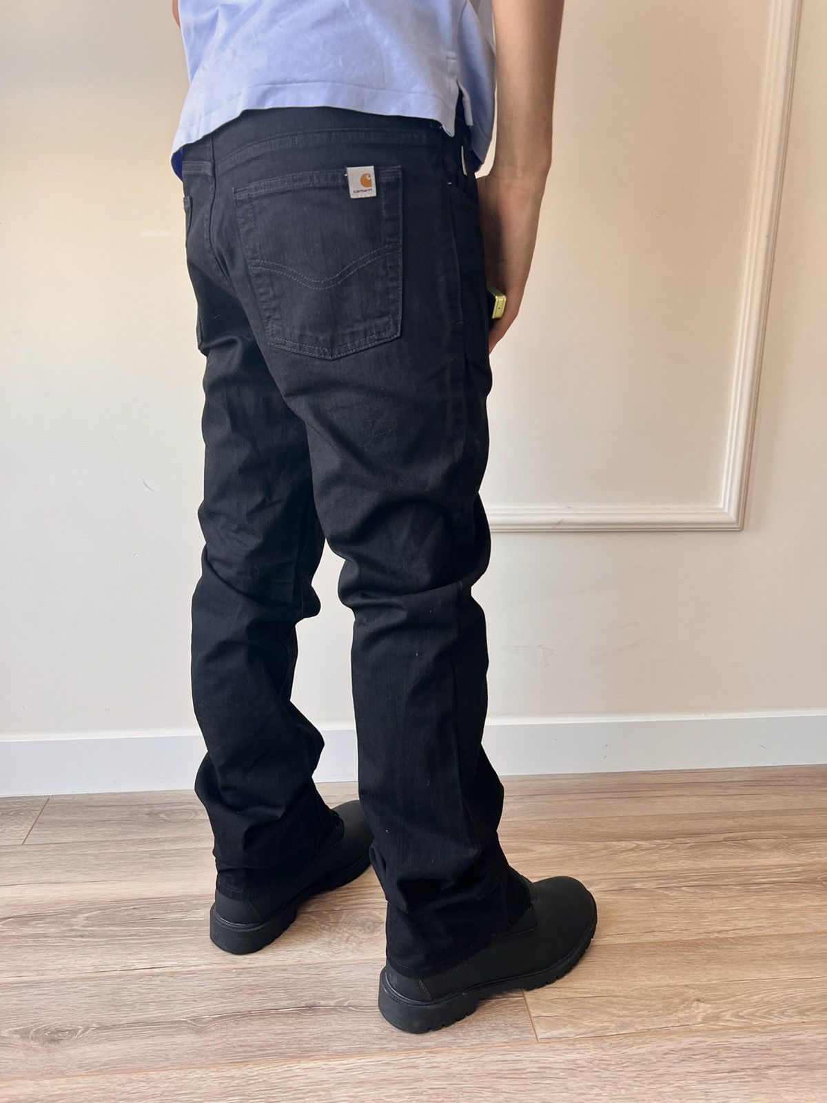 Carhartt Carhartt Original Fit Black Twill Work Pants Size US 32 / EU 48 - 1 Thumbnail