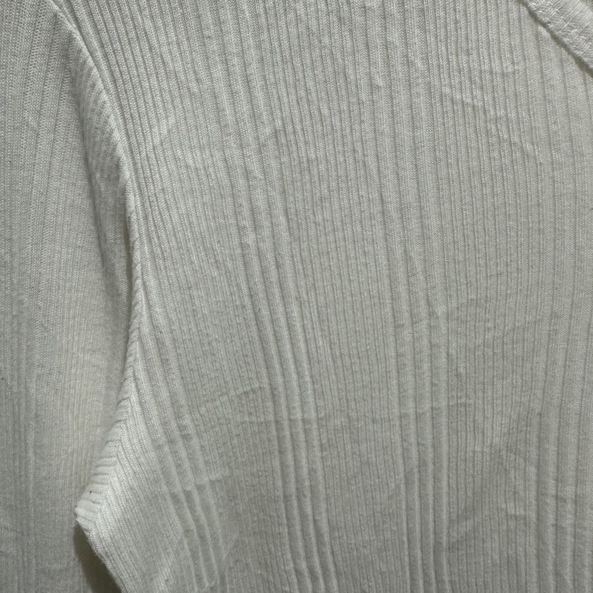 In The Attic In the Attic Y2K V-Neck Slimfit Longsleeve Textured Size US L / EU 52-54 / 3 - 4 Thumbnail
