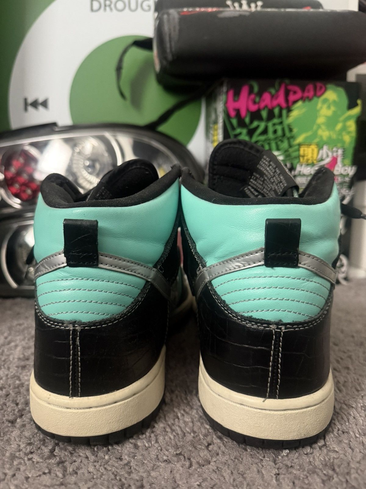 Nike SB Nike Dunk High Tiffany Blue Diamond sb Size US 10 / EU 43 - 8 Thumbnail