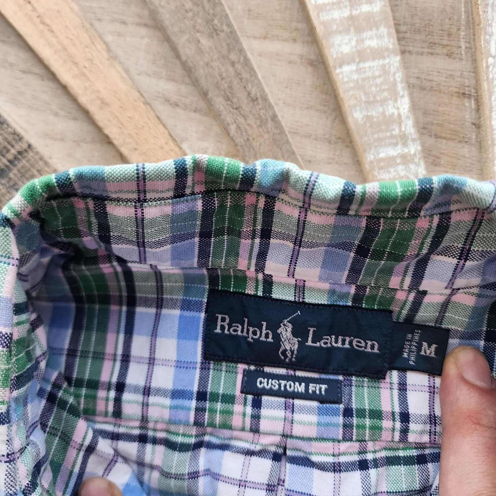 Ralph Lauren Ralph Lauren Medium Madras Plaid Shirt Men's Size US M / EU 48-50 / 2 - 4 Thumbnail
