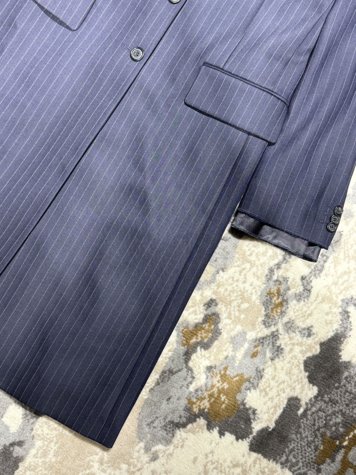 Miu Miu RARE Miu miu pinstripes single breasted coat Size US M / EU 48-50 / 2 - 6 Thumbnail