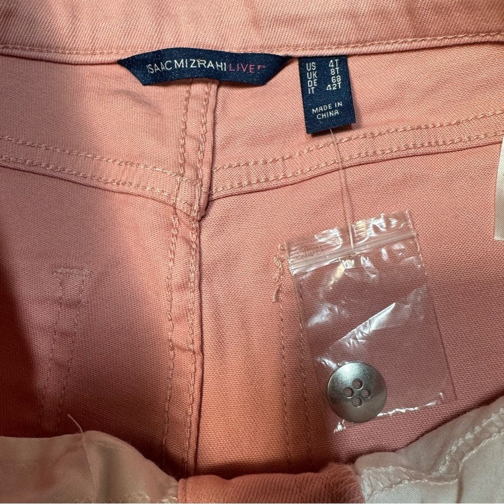 Isaac Mizrahi New Isaac Mizrahi Live! True Denim Wide Leg Cheeky Pink Jea Size 27" / US 4 / IT 40 - 7 Thumbnail