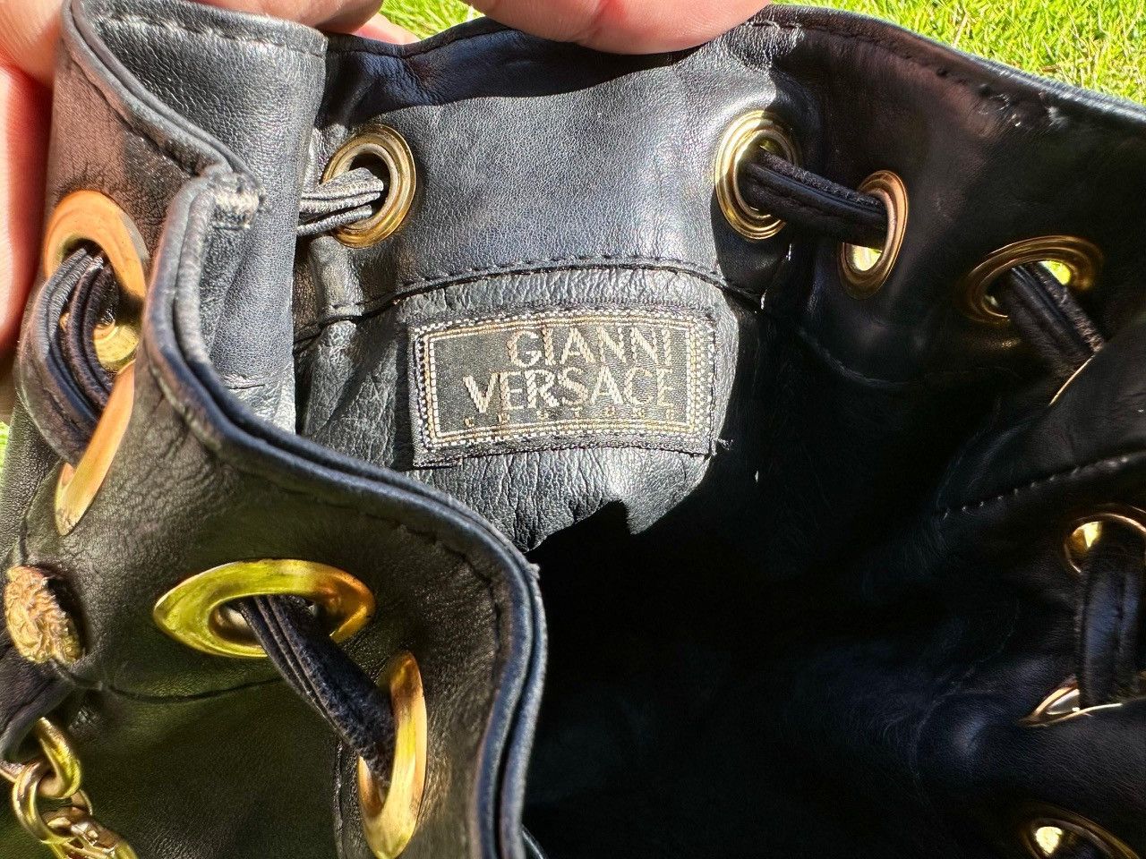 Versace Authentic Gianni Versace Bondage Collection Medusa Bucket Size ONE SIZE - 10 Thumbnail