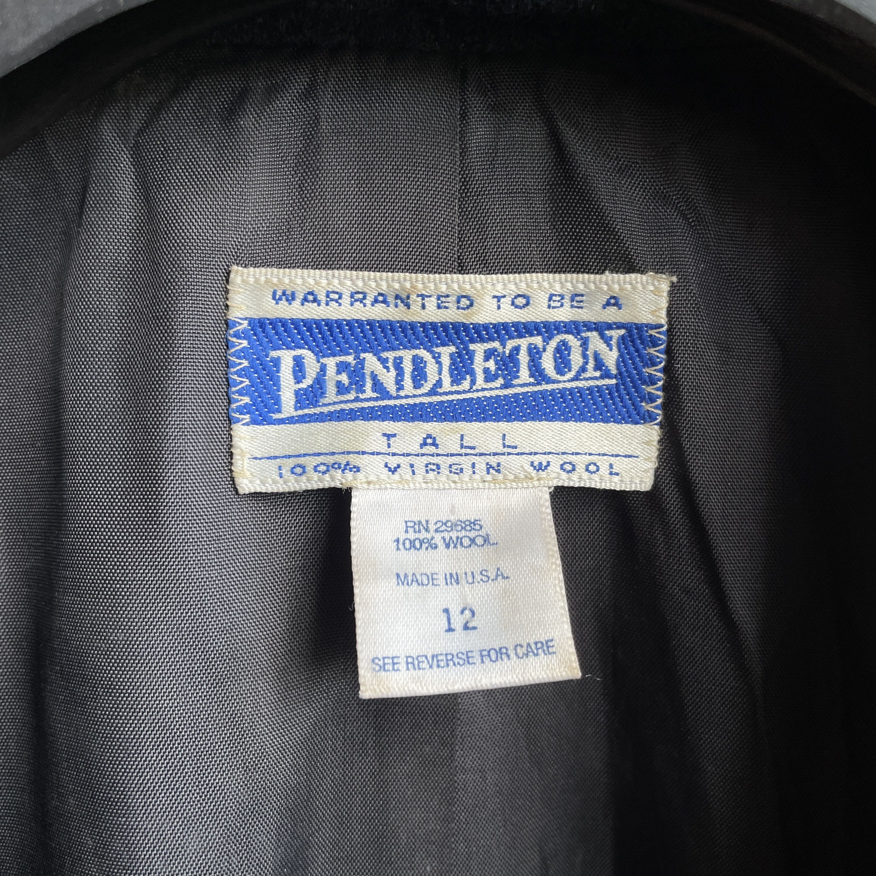 Pendleton Pendleton Vintage Made in USA Womens Double Breasted Blazer Size XL / US 12-14 / IT 48-50 - 8 Thumbnail