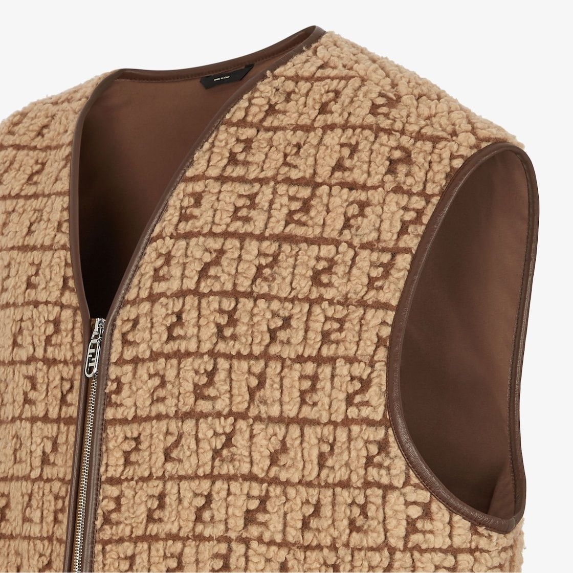 Fendi o1s1wg110125 Vests in Brown Size US XXL / EU 58 / 5 - 3 Thumbnail