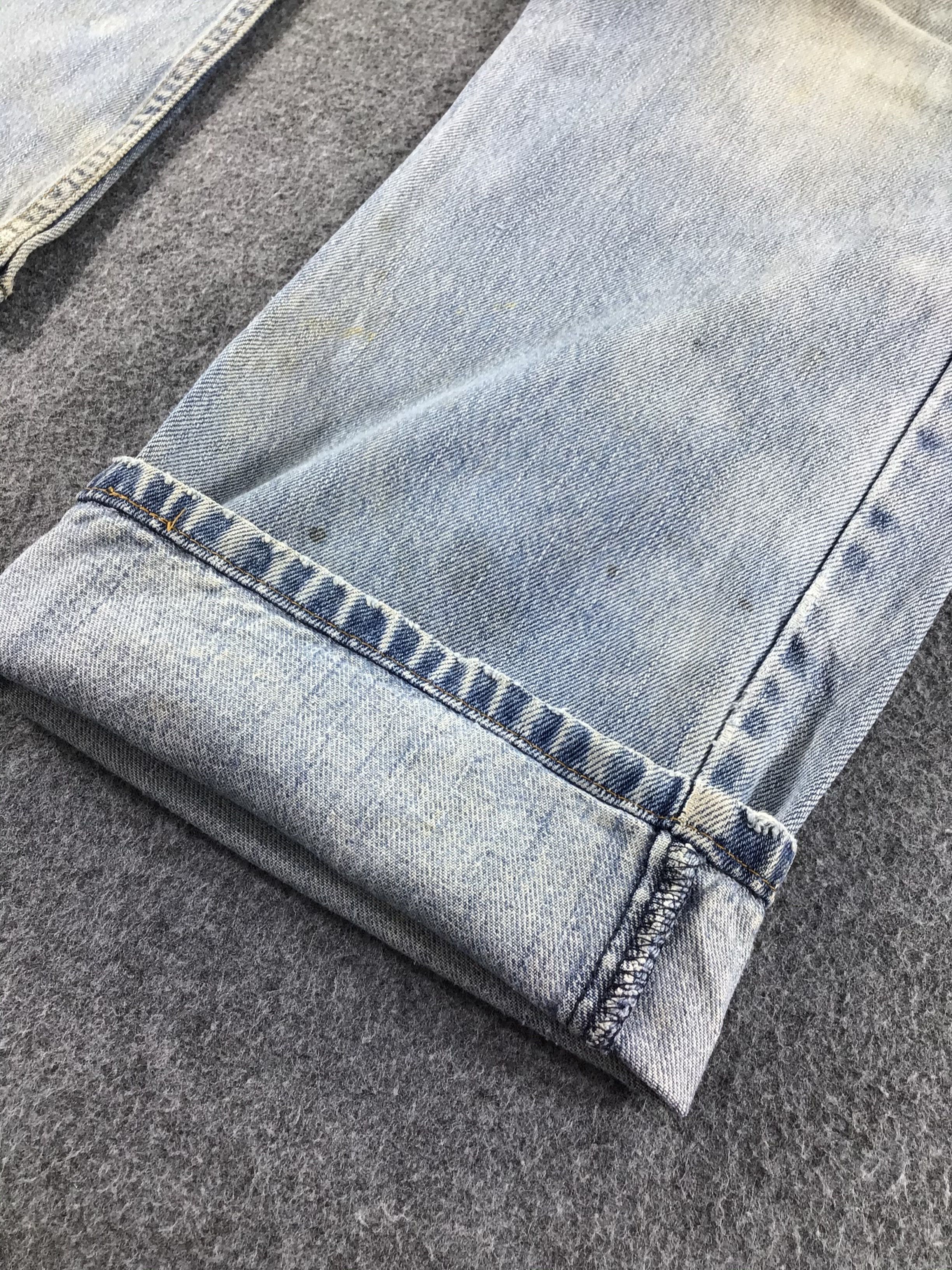 Levi's Vintage Levis 505 Jeans Faded Light Wash -J494 Size US 36 / EU 52 - 7 Thumbnail