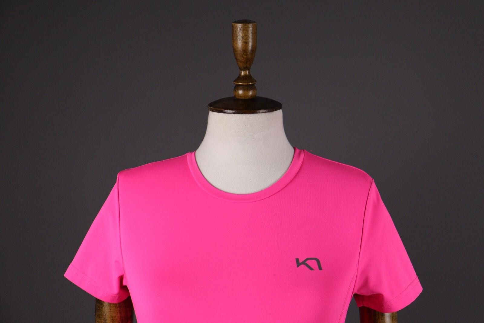 Designer Kari Traa Pink Short Sleeve Top Base Layer Size S Size S / US 4 / IT 40 - 2 Thumbnail