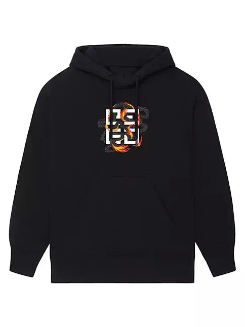 o1w1db10325 Slim Fit Hoodie in Black