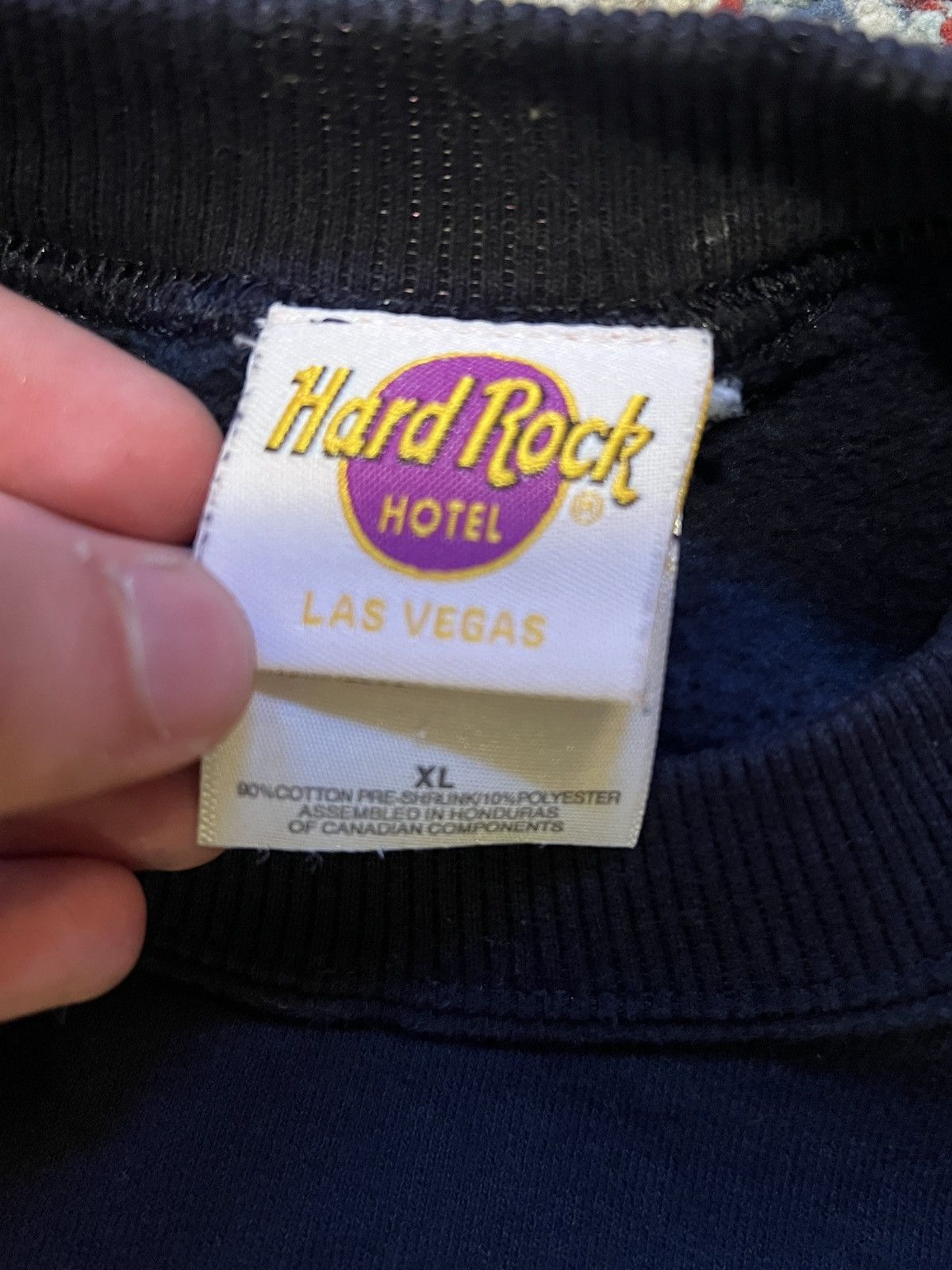 Hard Rock Cafe × Vintage Vintage Hard Rock Hotel Crewneck Size US XL / EU 56 / 4 - 2 Thumbnail