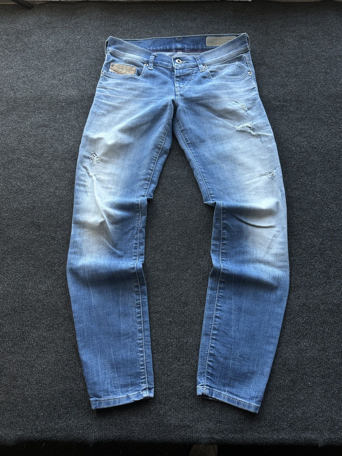 Diesel 🚨 OPIUM DIESEL WOMEN DENIM JEANS AVANT GARDE OPIUM Size 28" / US 6 / IT 42 - 2 Thumbnail