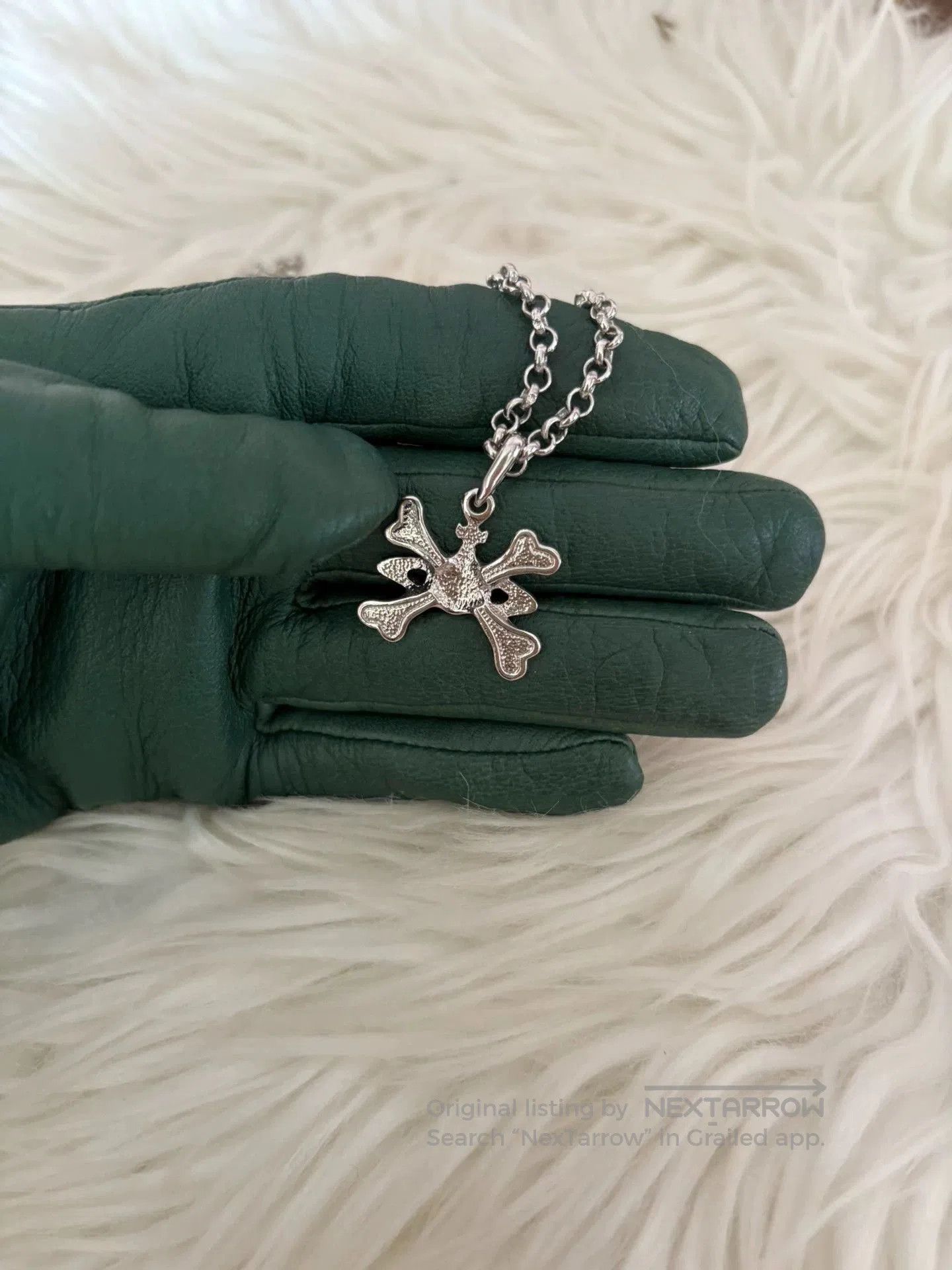Vivienne Westwood Vivienne Westwood Skeleton Saturn Rhinestone Necklace. Size ONE SIZE - 2 Thumbnail