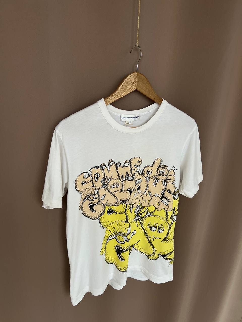 Comme des Garcons SHIRT Comme Des Garcons X Kaws Printed T-Shirt Mens Size M Size US M / EU 48-50 / 2 - 5 Thumbnail