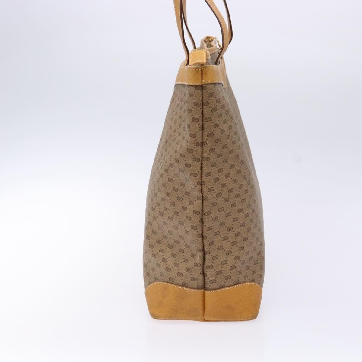 Gucci GUCCI Micro GG Supreme Tote Bag Pvc Beige Gold Size ONE SIZE - 4 Thumbnail