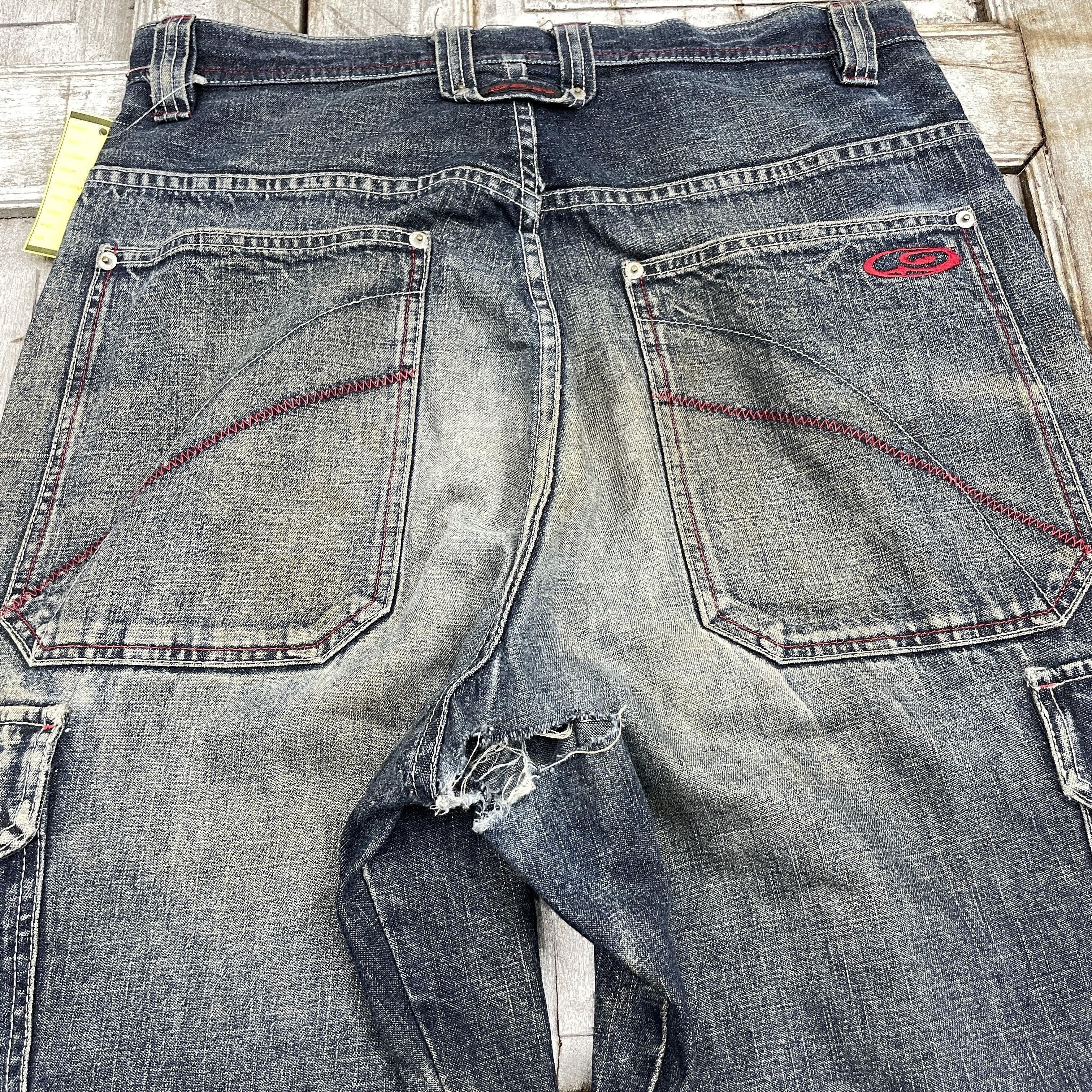 Japanese Brand Vintage Piko Baggy Cargo Pants - WC315 Size US 34 / EU 50 - 4 Thumbnail