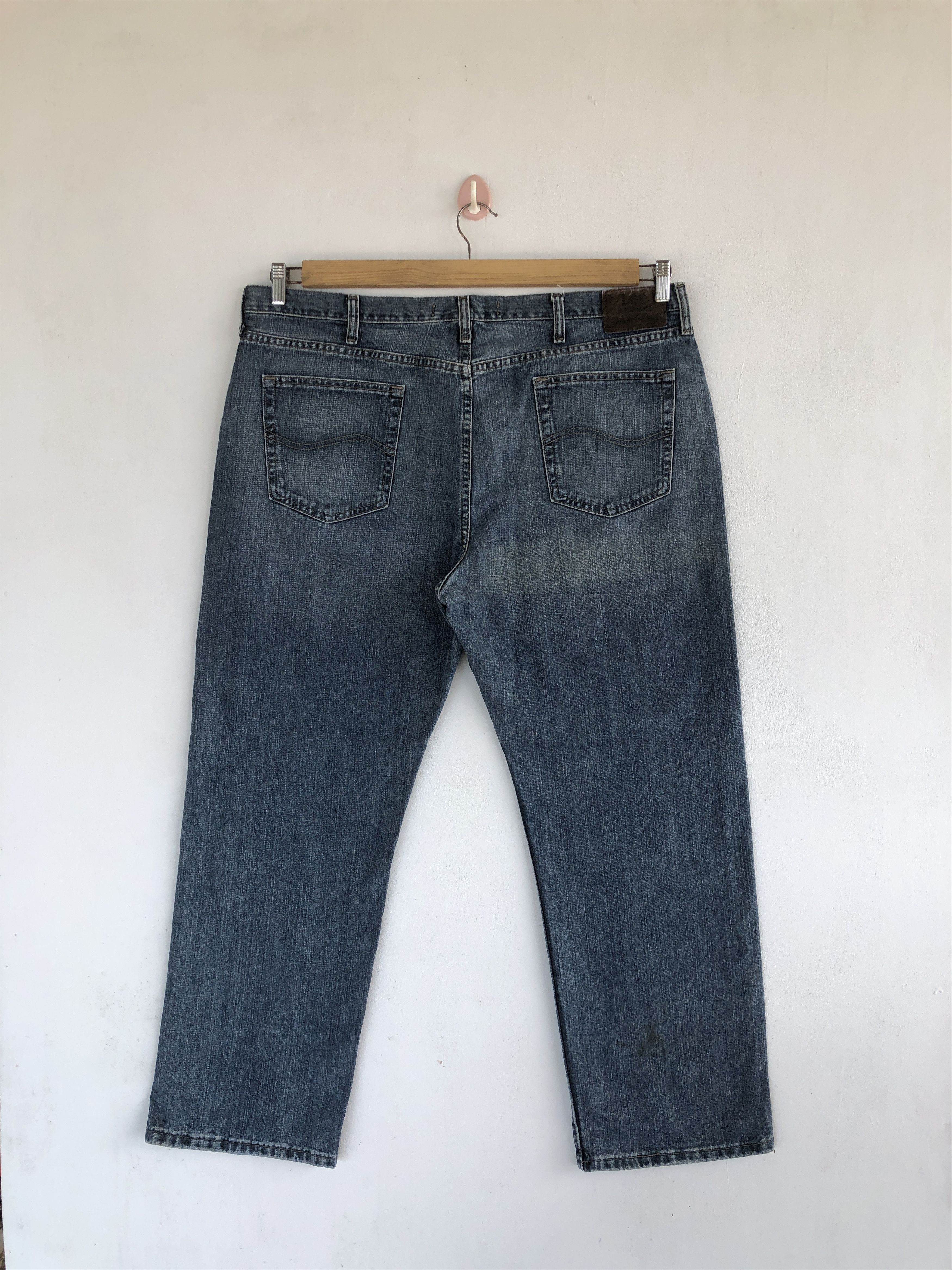 Lee Vintage Y2K Lee Baggy Jeans Oversized Lee Sanforized Denim Size US 40 / EU 56 - 2 Thumbnail