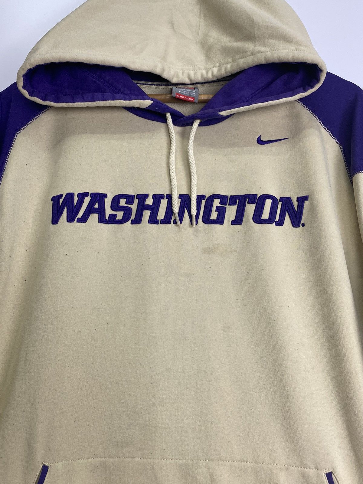 Nike × Vintage Nike Washington hoodie Size US M / EU 48-50 / 2 - 11 Thumbnail