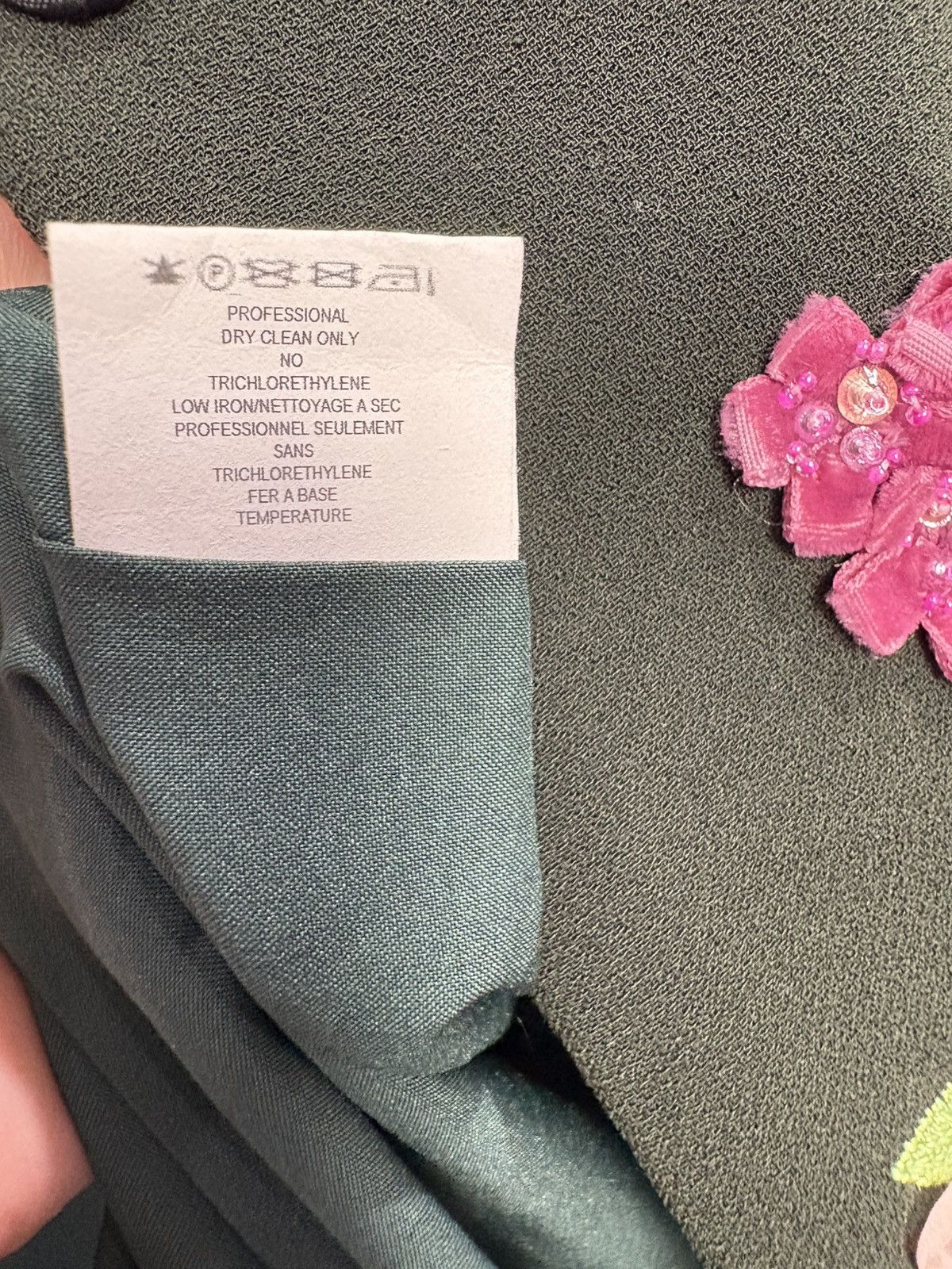 Zac Posen NWT Zac Posen Green Velvet Dream Spring Coat Sz 18 Rare!! Size XXL / US 16-18 / IT 52-54 - 6 Thumbnail