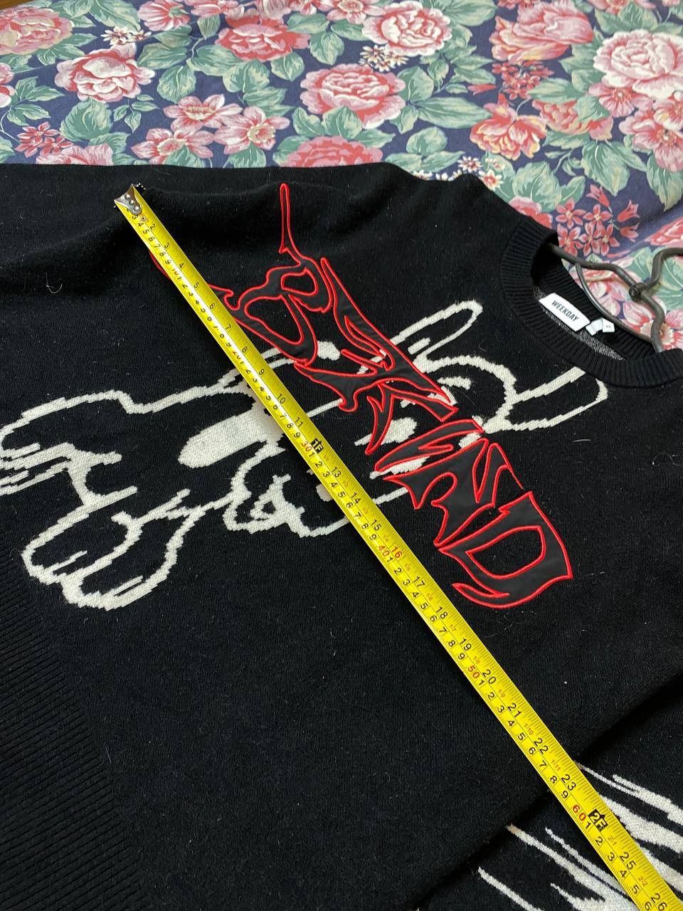 Vintage × Weekday WEEKDAY Y2K 00's Men's Oversize Sweater Size US XS / EU 42 / 0 - 7 Thumbnail