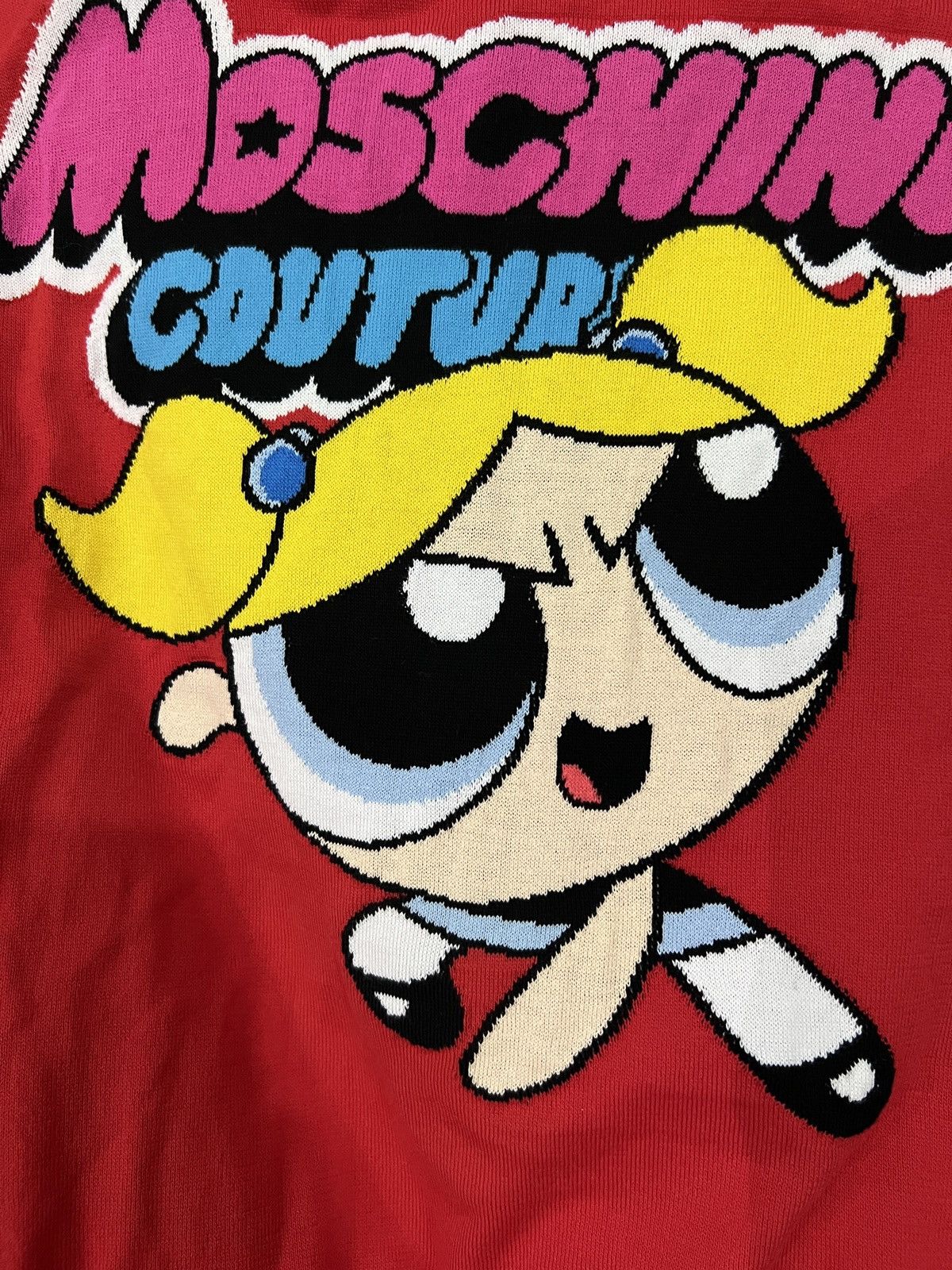 Moschino Moschino × The Powerpuff Girls Knit Sweater Size XS / US 0-2 / IT 36-38 - 8 Thumbnail
