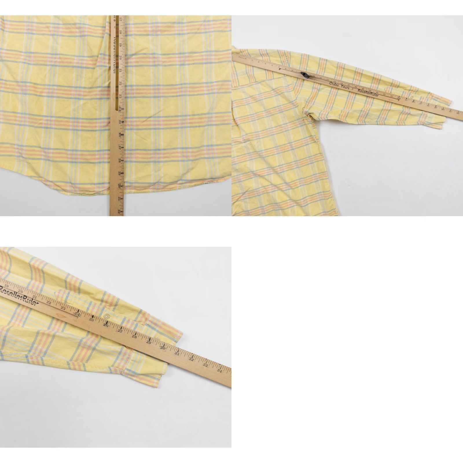 Pendleton Pendleton Mens Shirt Large Yellow Button-Down Long Sleeve Check Collared One Day/All Seasons Casual Vintage No (adapt to structure) Size US L / EU 52-54 / 3 - 8 Thumbnail