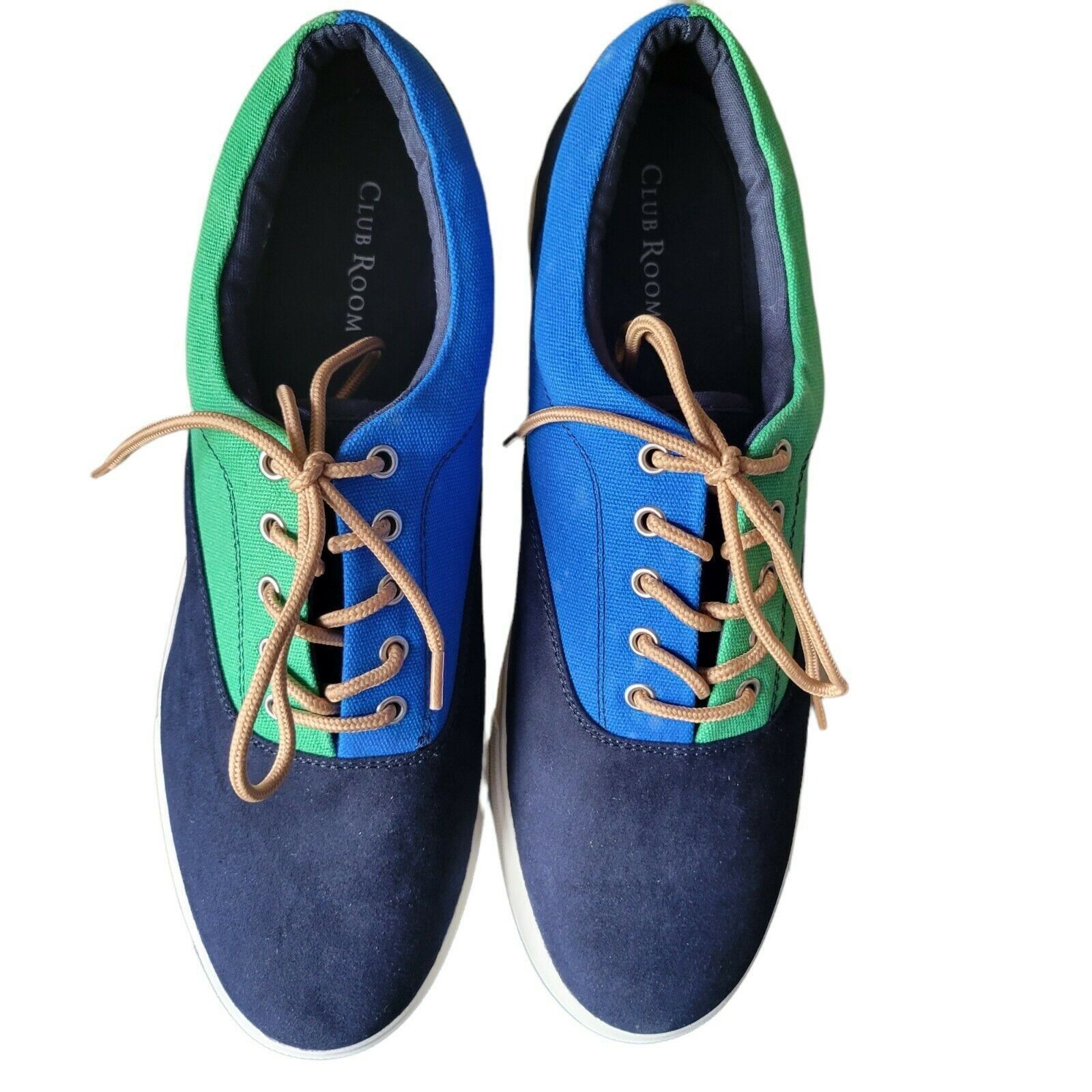 Club Room Men's Clubroom Colorblocked Sneakers. Size 11. Green Size US 11 / EU 44 - 2 Thumbnail