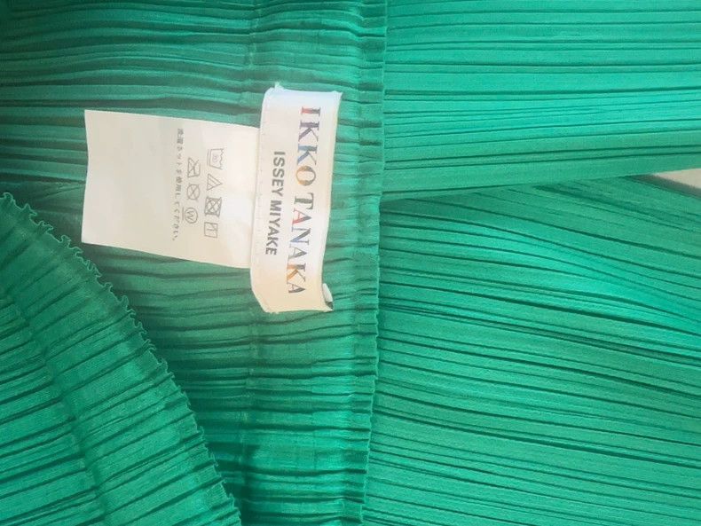 Issey Miyake Issey Miyake size:3 Green pleated pants Size 42" / US 20 - 3 Thumbnail