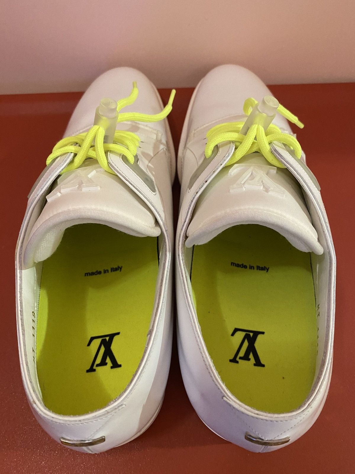 Louis Vuitton Louis Vuitton 2019 white leather derby 8 Size US 9 / EU 42 - 8 Thumbnail
