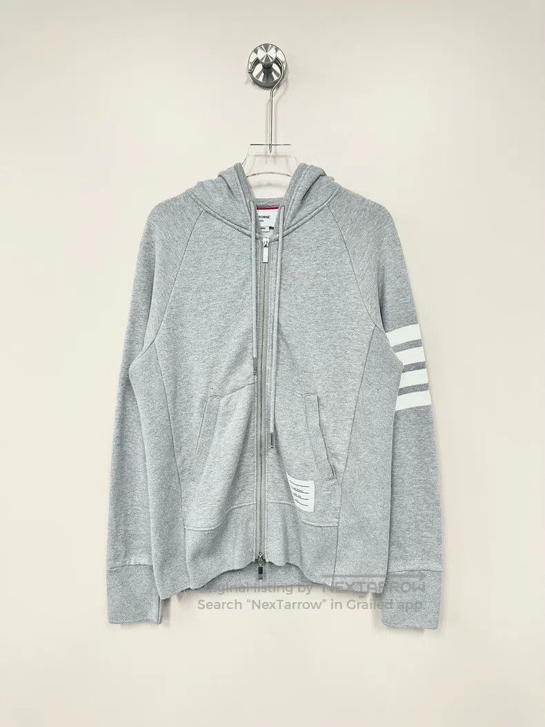 Thom Browne Thom Browne Zipper Hooded Jacket Size US S / EU 44-46 / 1 - 1 Thumbnail