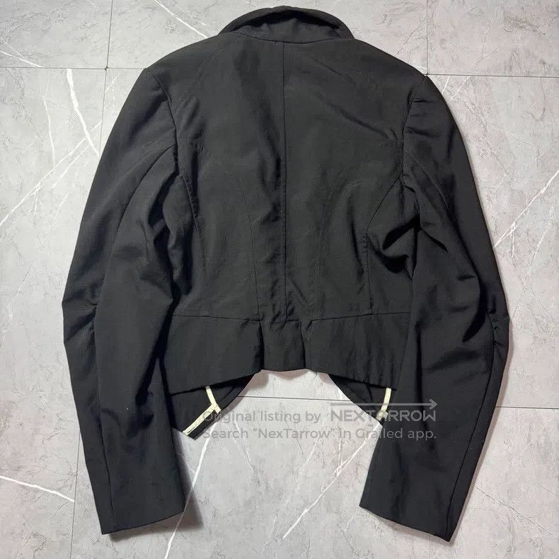 Comme des Garcons Comme Des Garcons size F Black Retro Design Short Top Size S / US 4 / IT 40 - 2 Thumbnail
