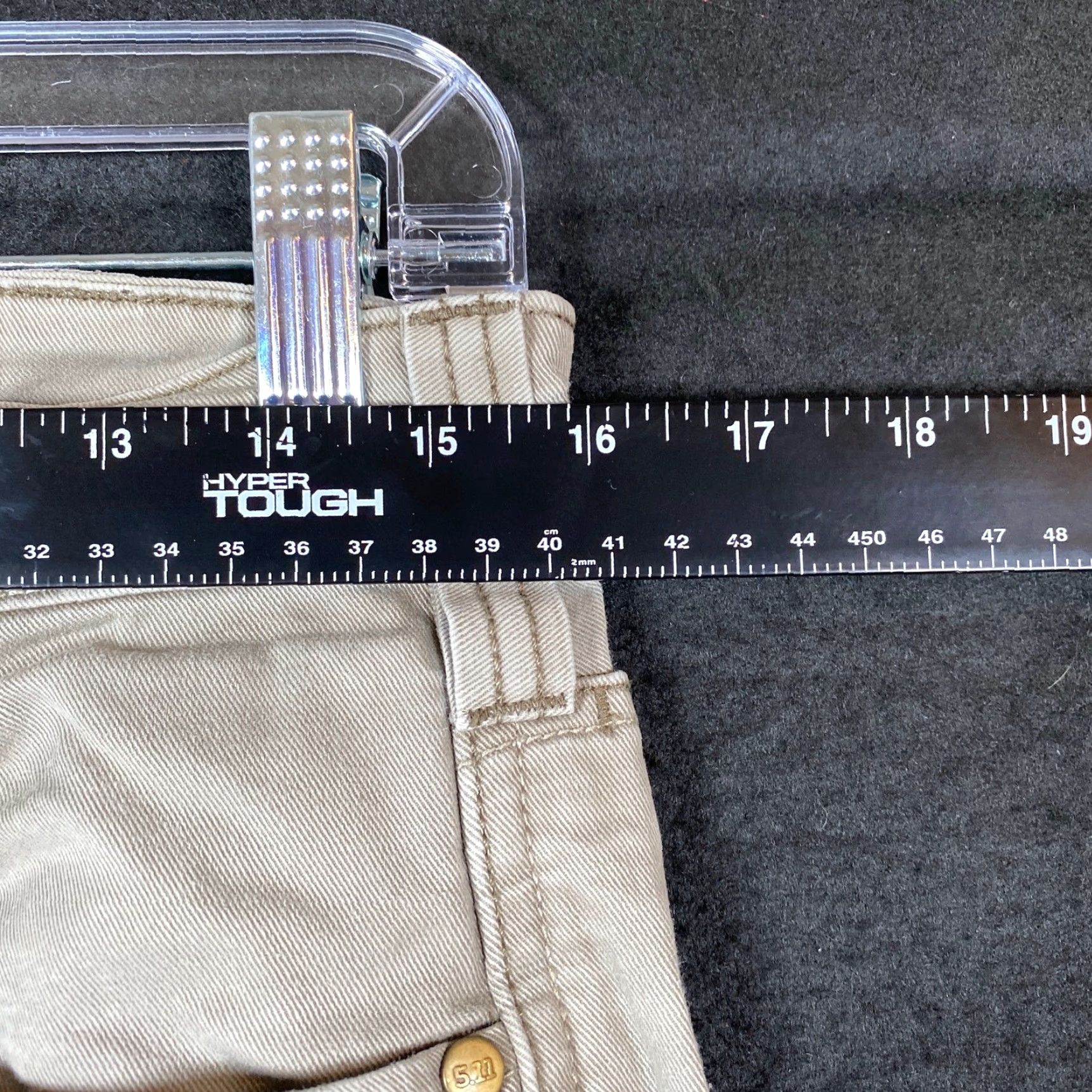Vintage 5.11 Tactical Series Mens Jeans Tan Straight Workwear Stretch 31x30 Mens Pants Beige Size 31 Straight Jeans 5.11 Tactical Size US 31 - 6 Thumbnail