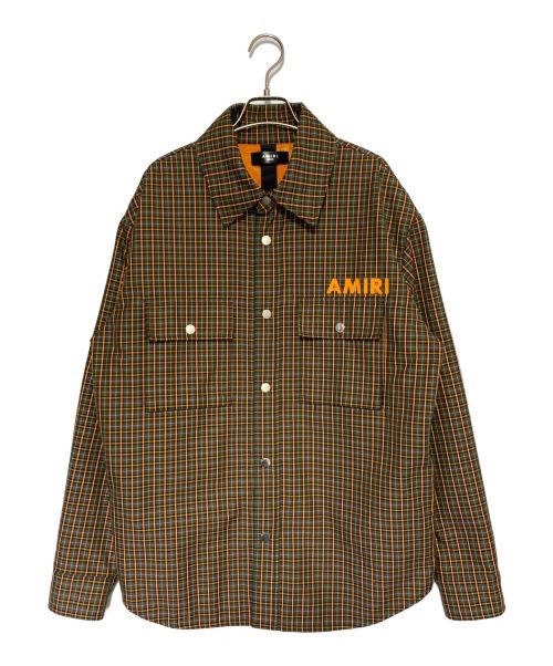 Amiri o1y0525 Logo Checked Shirt in Multicolor Size US L / EU 52-54 / 3 - 1 Thumbnail